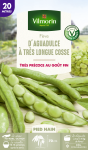 Légumes Secs - Fève d'Aguadulce à Très Longue Cosse - 20 m - PACKAGING_RECTO